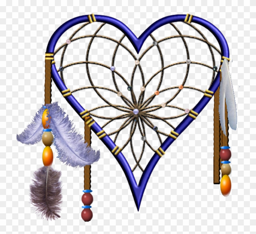 Immagini Saggezza Indiana - Dream Catcher Heart Shaped #1035077