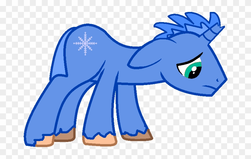 Snowy Flanks Is A Sad Pony By Youwillneverkno - Cartoon #1035165