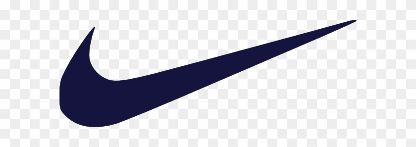 Nike Clipart Blue - Navy Blue Nike Logo #1035174