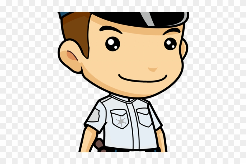 Police Clipart Cute - Policeman Cartoon Png #1035183