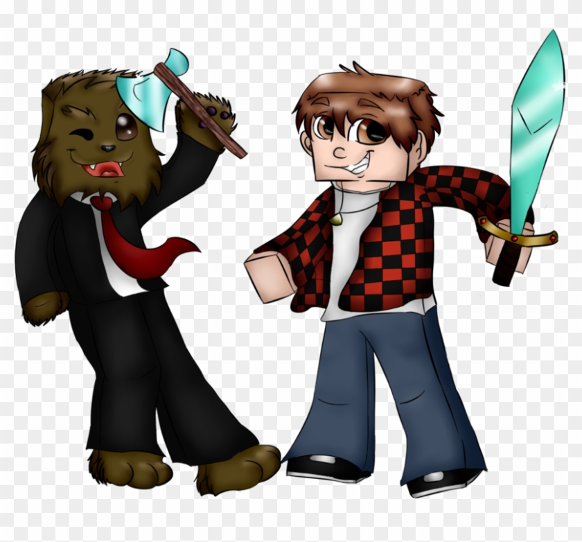 Mitch And Jerome By Sshoes Mitch And Jerome By Sshoes - Bajancanadian And Jeromeasf Minecraft Fan Art #1035211
