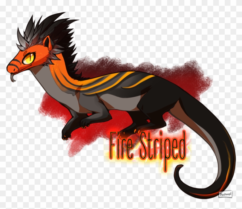 Fire Striped [closed] By Pseudodragons-den - Illustration #1035308