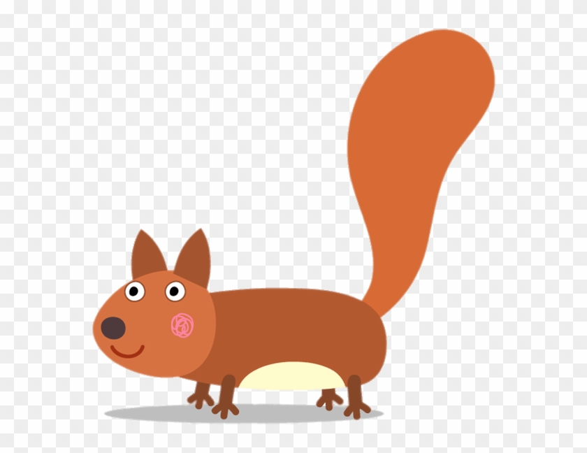Ben And Holly Squirrel - Cartoon Squirrel On A Transparent Background #1035327