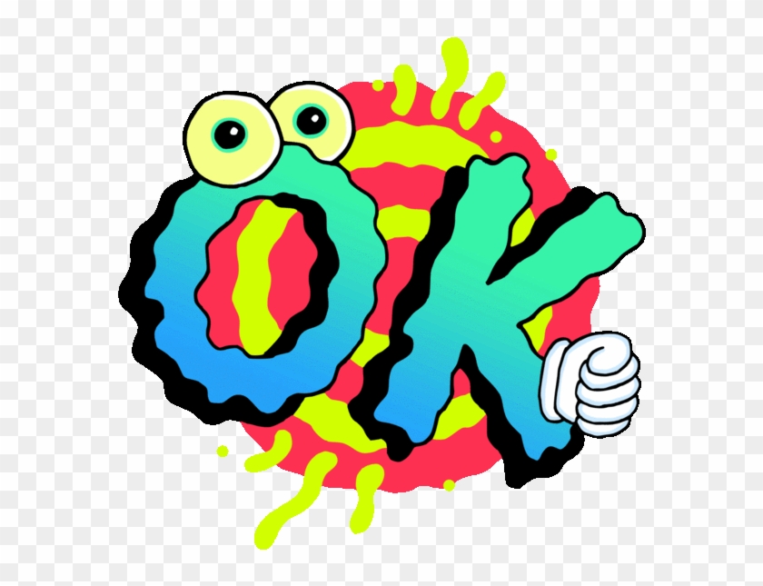 Illustration Ok Sticker By Sam Taylor - Sam Taylor Illustration #1035392