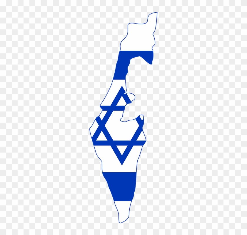 Cafepress Israel Flag And Map Puzzle #1035427