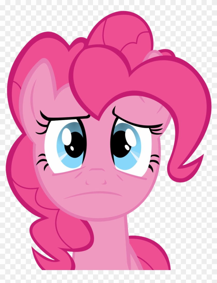 Pinkie Pie Pony Pink Face Red Nose Facial Expression - Horse #1035569