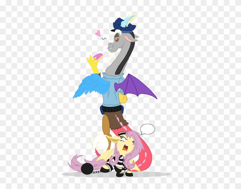 Ball And Chain, Bat Pony, Clothes, Discobat, Discop, - Fluttershy #1035659