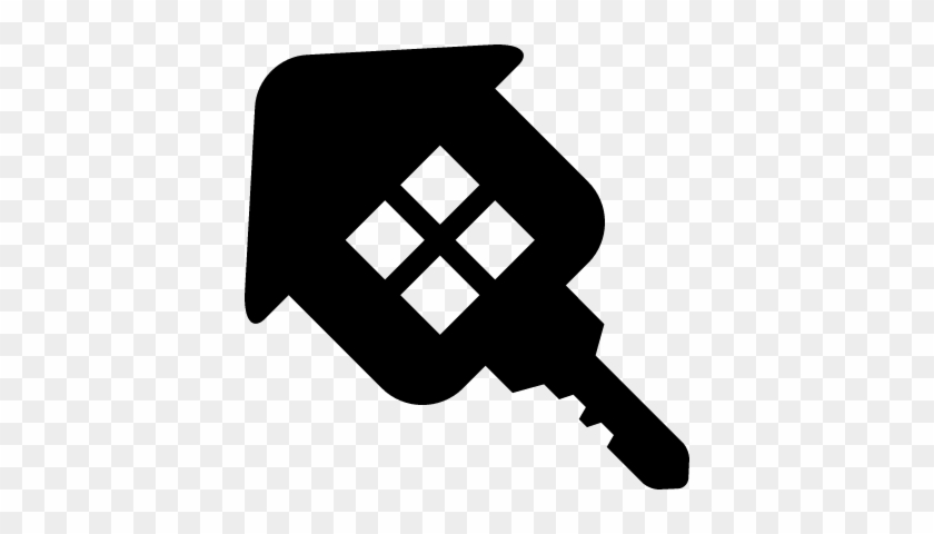 House Key Real State Business Symbol Vector - Home Key Icon Png #1035727