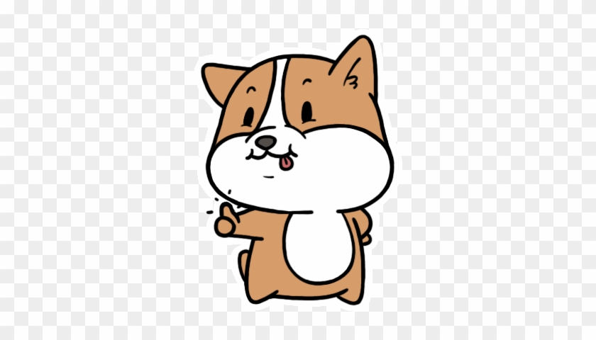 Dog Yes Sticker By Aminal Sticker For Ios & Android - Cartoon #1035737