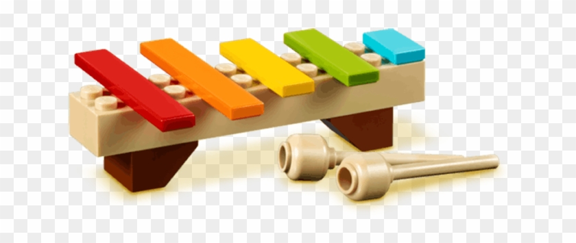 Learn How To Build A Rainbow-colored Xylophone With - Lego #1035896