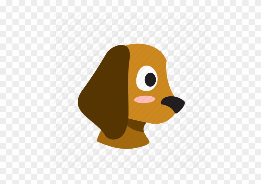 Animal, Cartoon, Cute, Dog, Domestic, Pet, Side Icon - Puppy Icon Side #1035905