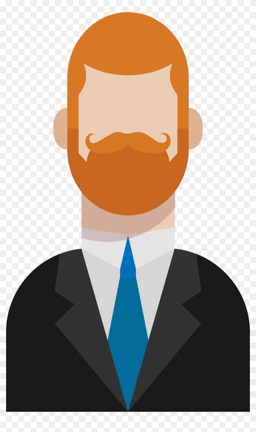 Business Vector Man Avatar - Vector Men Business Png #1035917