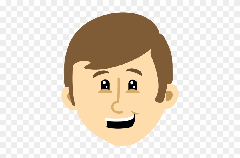 Boy Head Cartoon 4 Transparent Png - Cabeza Dibujo Animado #1035920