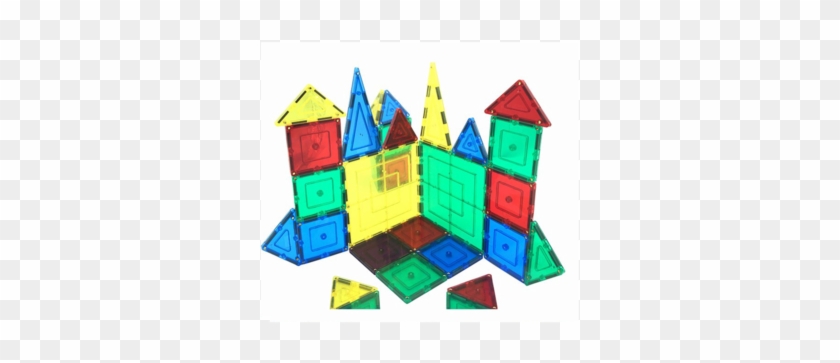 100 Pcs Magnetic Blocks Building Tile , Magnetic Tile - Construction Set Toy #1035923