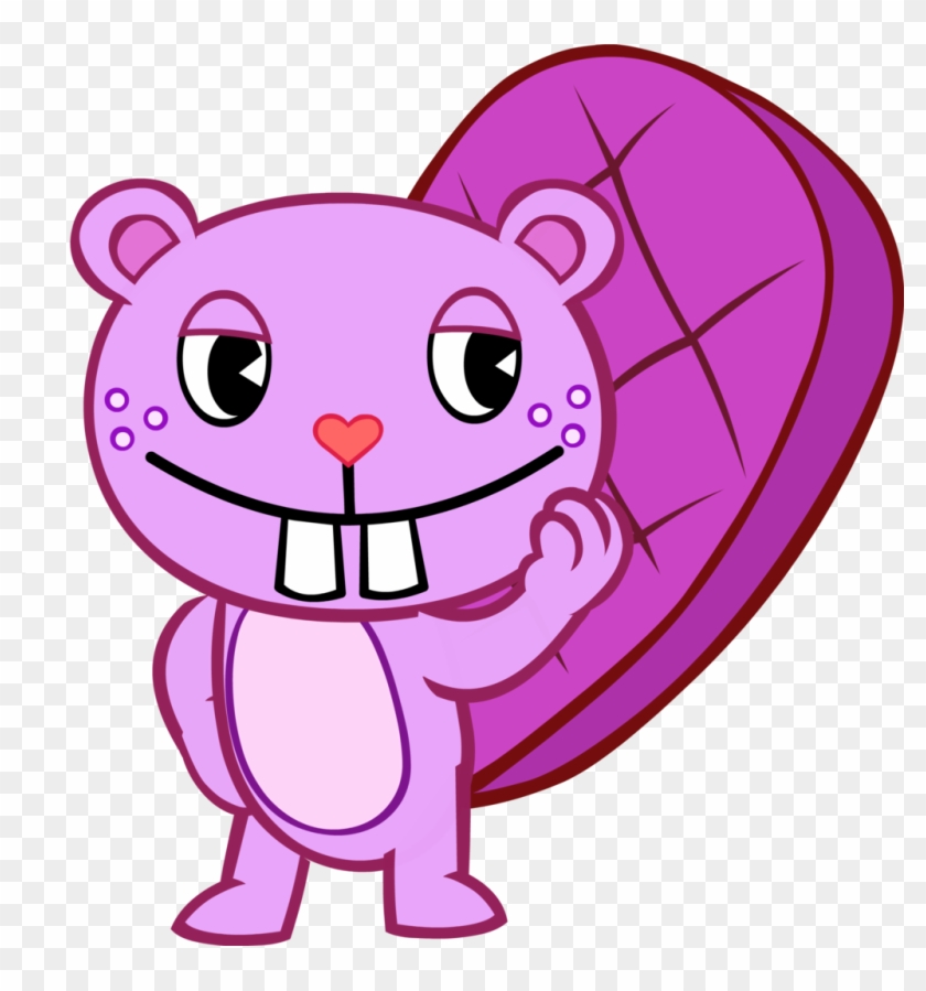 Sexy Buck Teeth Purple Gay Beaver By Nemaohtf - Sexy Happy Tree Friends #1035927