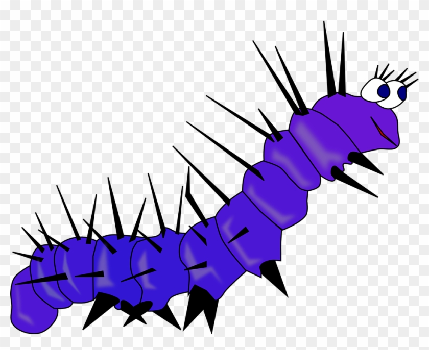 Caterpillar Gusano Clipart - Catarpiller Clipart Png #1035954