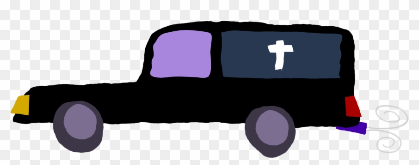 Crooked Car Vector Clipart - Funeral Car Png #1035955