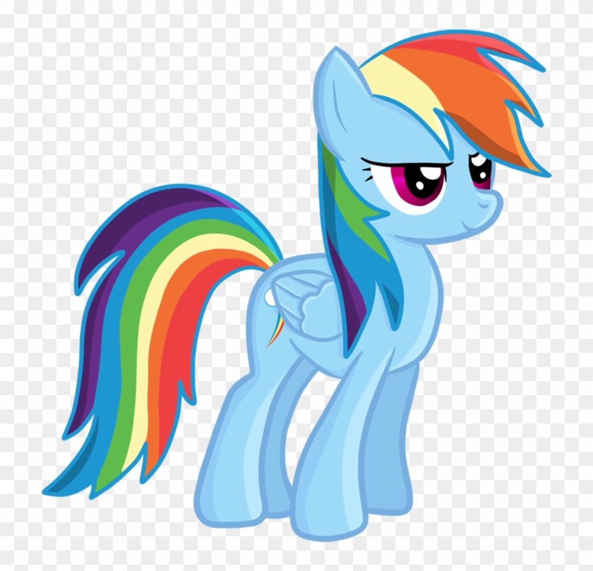 Rainbow - Drawing Of Rainbow Dash #1036134