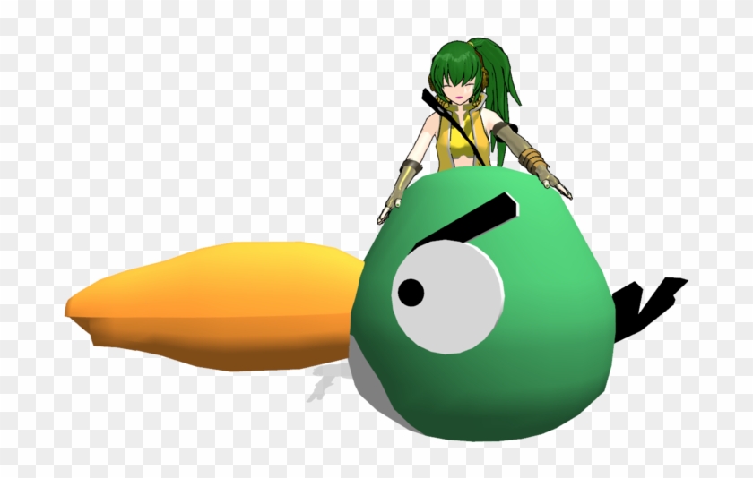 I Have A Green Bird By Emmystar - Green #1036229
