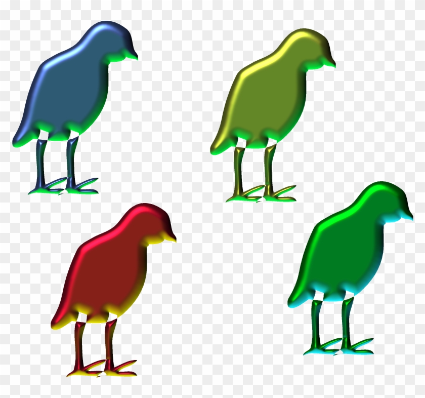 3d Bird,red Bird,green Bird - 3d Bird,red Bird,green Bird #1036231