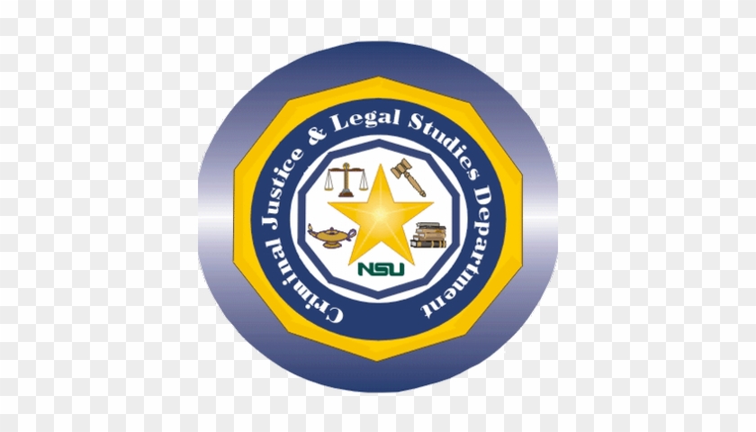Nsu Criminal Justice - Emblem #1036345