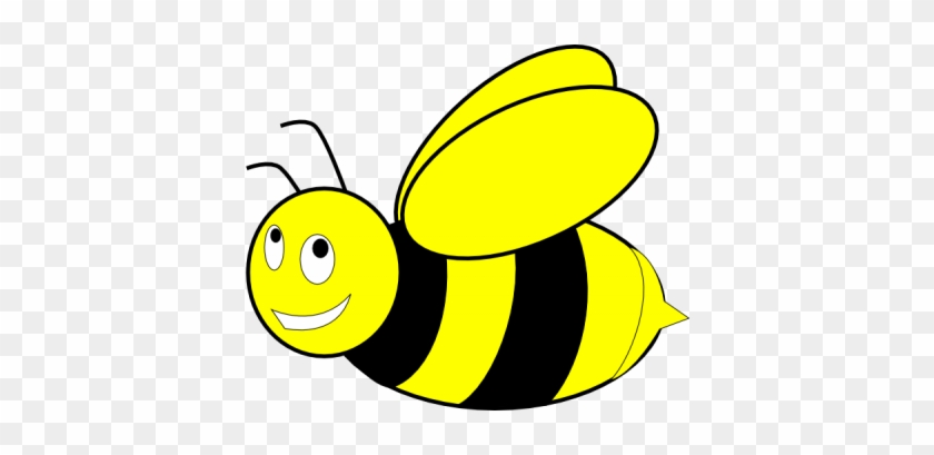 Black And Yellow Honey Bee Clip Art At Clker Com Vector - Black And Yellow Bee #1036348