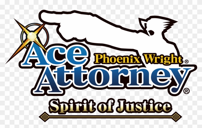 Ace Attorney - Phoenix Wright Ace Attorney Spirit Of Justice Logo #1036452