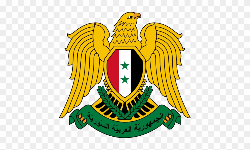 Syriac - ܣܘܪܝܐ - Kurdish - سوریه , Sûrî), Officially - Syrian Coat Of Arms #1036480