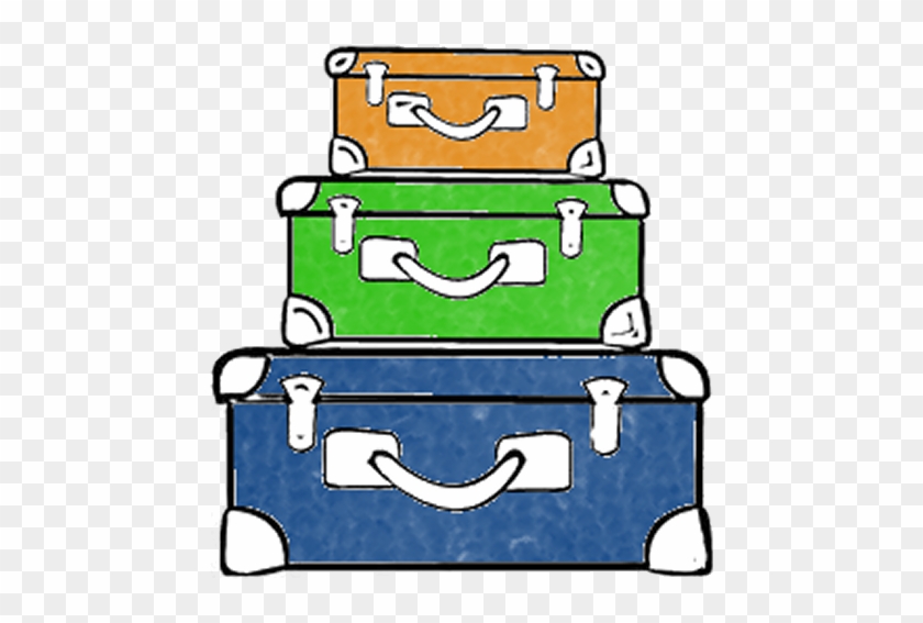 Suitcase Coloring Page #1036496