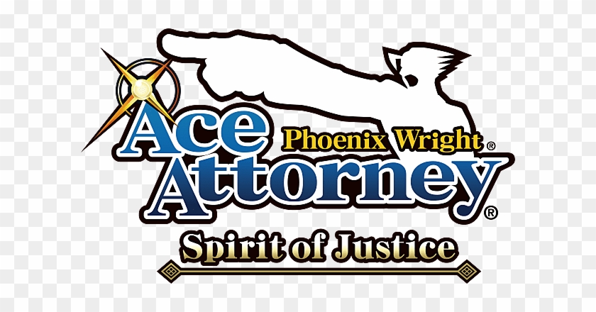 Ace Attorney - Phoenix Wright Ace Attorney Spirit Of Justice Logo #1036502
