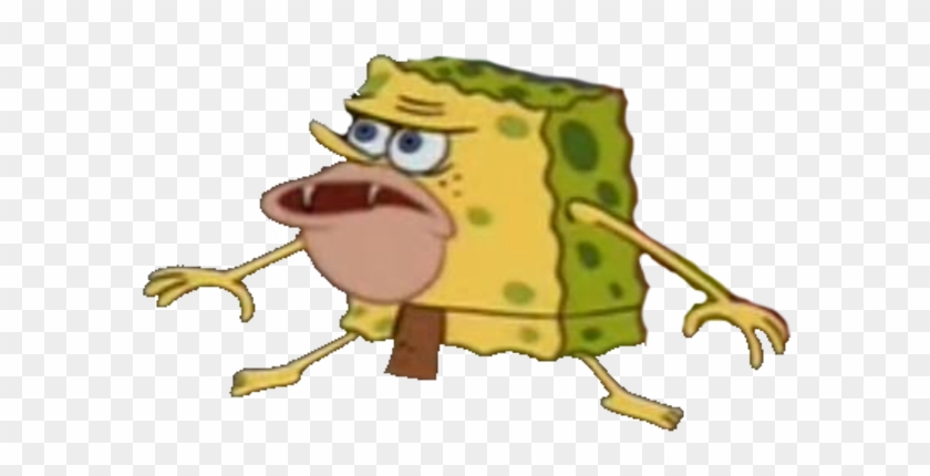 Spongebob Caveman Meme Transparent #1036630