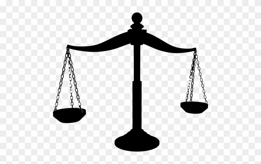Justice Scale - Scales Of Justice Clipart #1036687