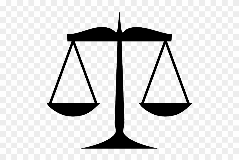 Scales Of Justice Clip Art #1036693