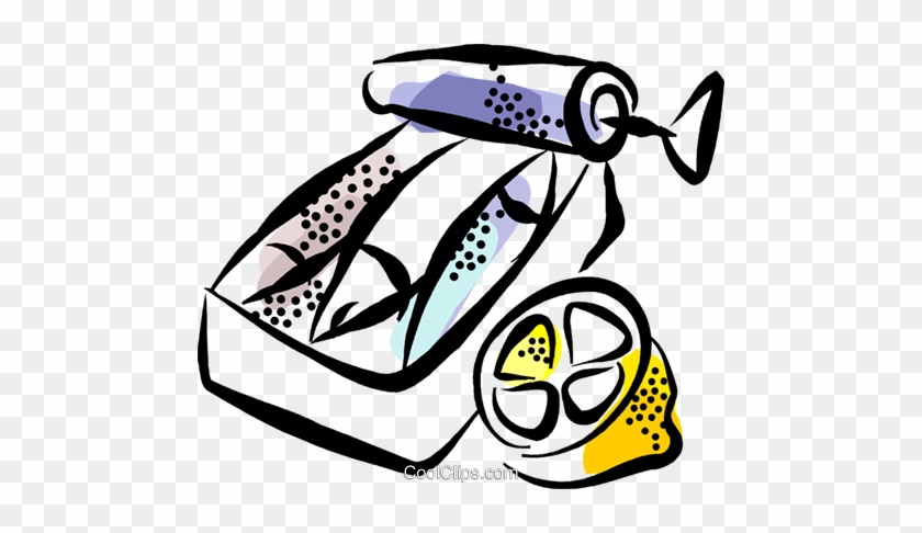 Sardines Canned Fish Royalty Free Vector Clip Art Illustration - Sardines Canned Fish Royalty Free Vector Clip Art Illustration #1036734
