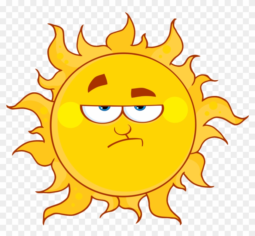 Cartoon Pics Of Sun - Sun Behind Cloud Cartoon #1036834