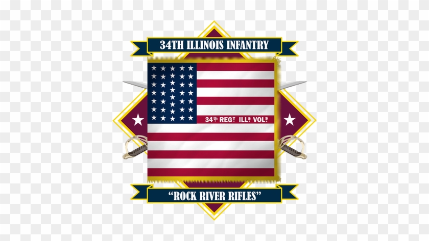 Northern Commanders - 1st Irish, 35th Indiana Infan Throw Blanket #1036851