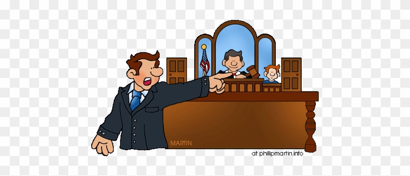 Criminal Justice Lawyer Clipart Rh Worldartsme Com - Lawyers In Court Clip Art #1036898