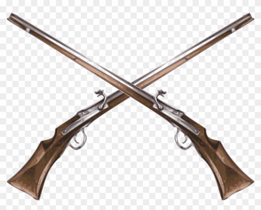 Musket Flintlock Firearm Matchlock Rifle - Muskets Png #1036935