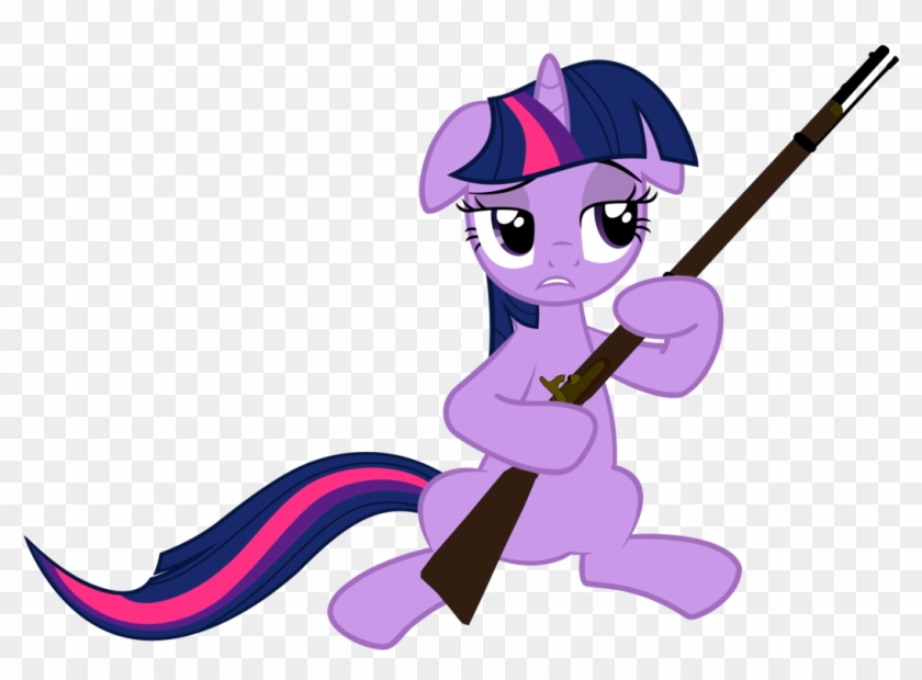 Slb94, Gun, Rifle, Safe, Simple Background, Solo, Transparent - Twilight Sparkle Crying #1036966