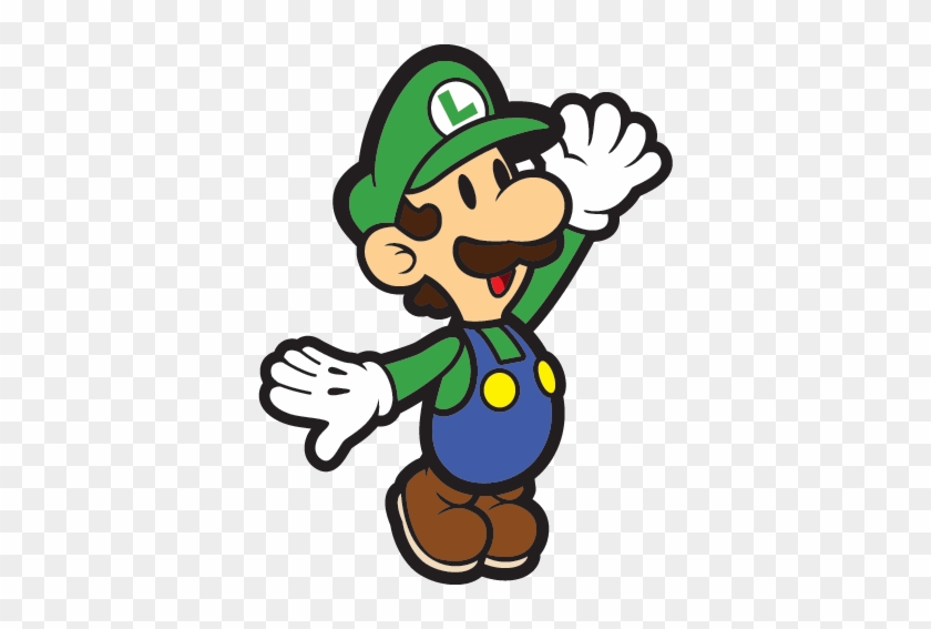 Below Are The Image Gallery Of Luigi, If You Like The - Super Mario Characters Cartoon #1037010