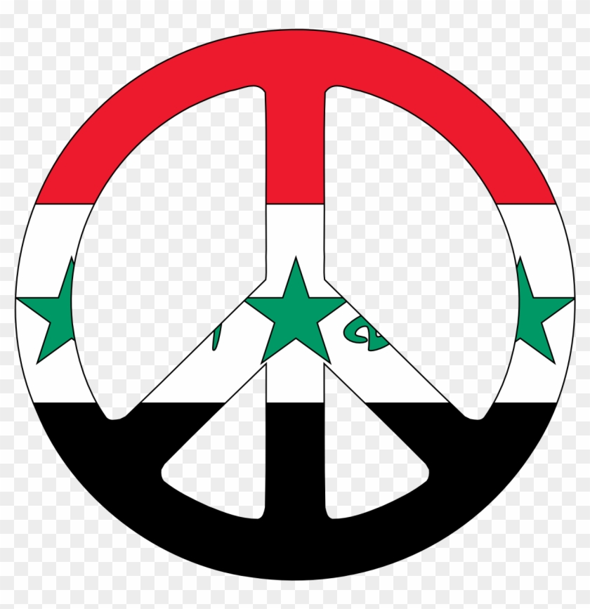 Iraqi Flag And Peace #1037017