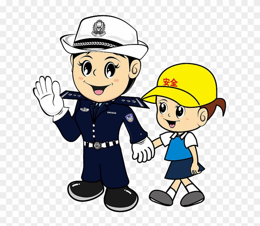 女警察与小女孩 - Police Officer #1037077