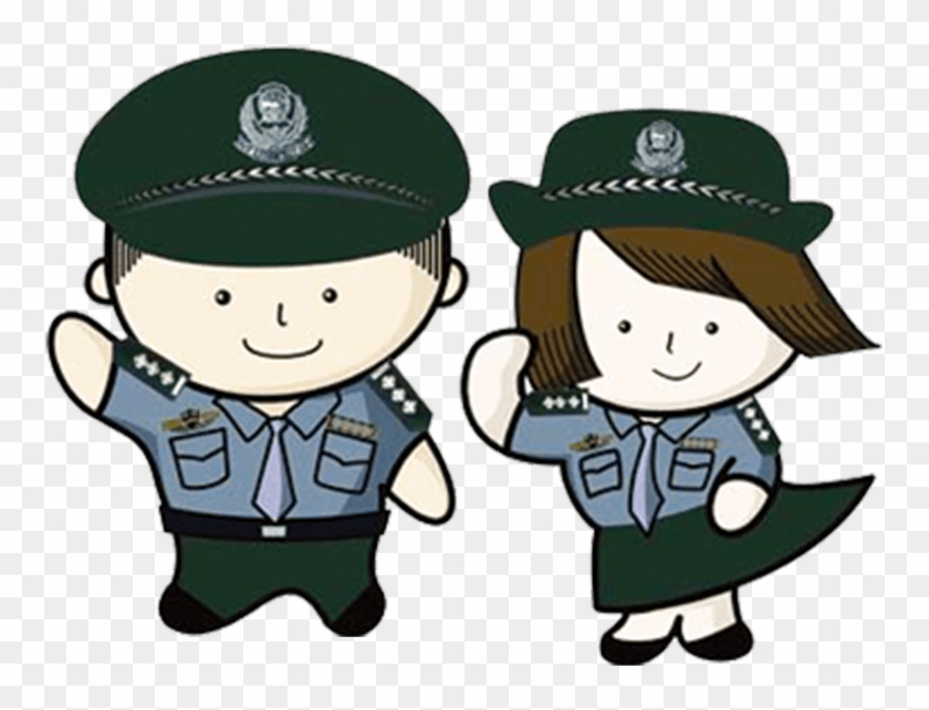 卡通q版警察 - Cartoon Police Child #1037121