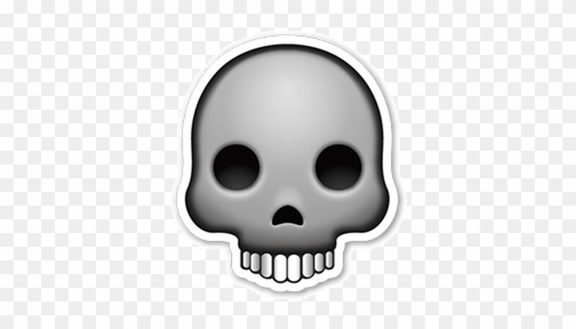 Skull Emoji Transparent Background #1037128