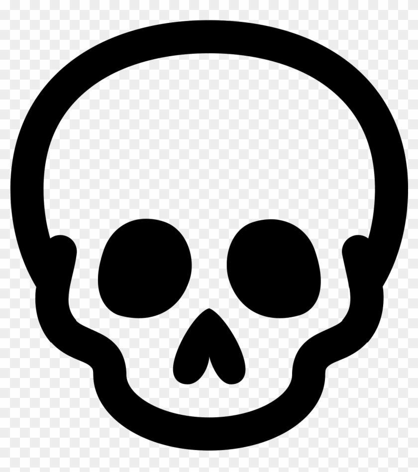 An Empty Skull, Mandible Missing - Skull Icon #1037130
