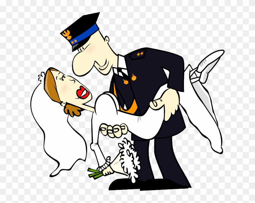 Groom Black, People, Fireman, Wedding, Couple, Bride, - Husband Wife Laughing Jokes #1037154