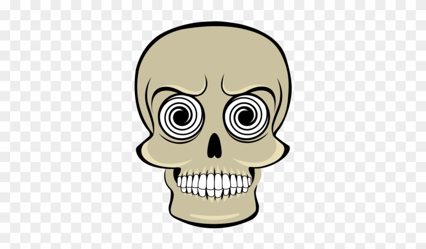 Animated Fun Skull Stickers Halloween Messages Sticker-4 - Skull #1037157