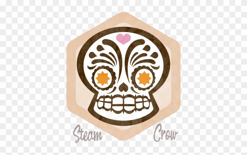 Day Of The Dead Badge - Skull #1037160