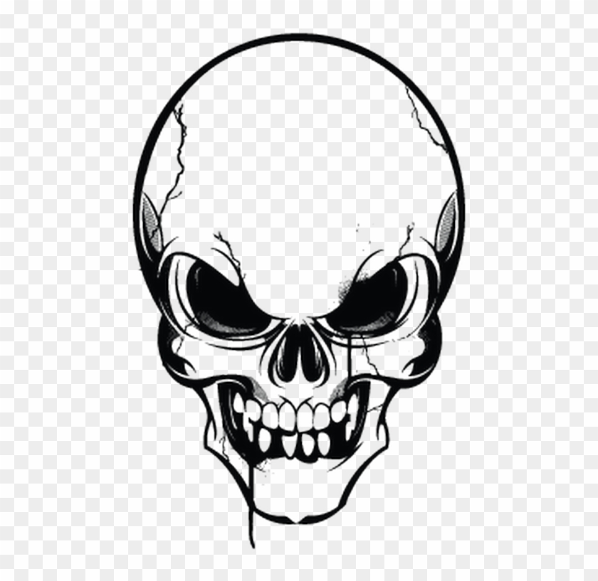 Human Skull Symbolism Clip Art - Skull Logo Vector Png #1037167