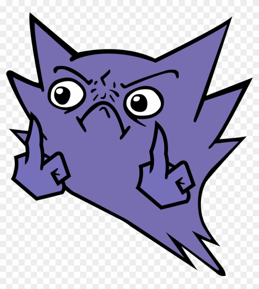 A Skeleton Popped Out “haunter” - Haunter Used Mean Look #1037168